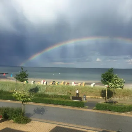 Apartment Ferienwohnung Sunrise - In Bester Lage Am Strand Von *