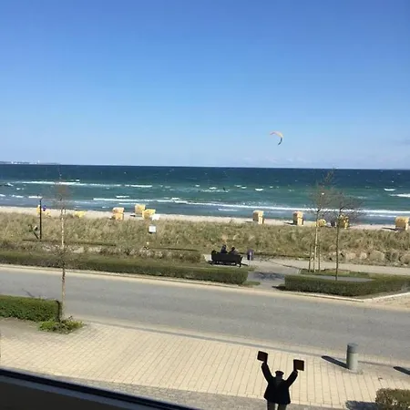 Apartment Ferienwohnung Sunrise - In Bester Lage Am Strand Von *